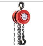 5 Ton Chain Pulley Block – Robust Hand Chain Hoist 3m Lift, 10mm Dia Alloy Chain | 37kg Weight, Safety Latch Hooks | UAE Heavy Construction & Crane Rigging Power Lifter 